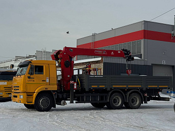 Бортовой КАМАЗ 65115 с КМУ HORYONG HRS216 (без сп/места)_5